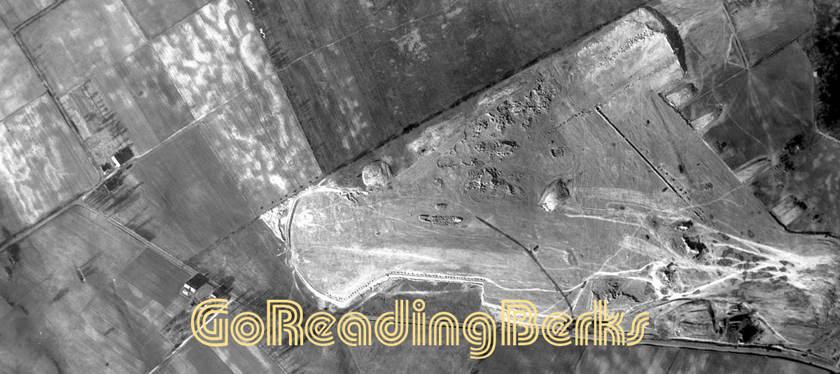 Construction photo of Reading Municipal Airport, 1937