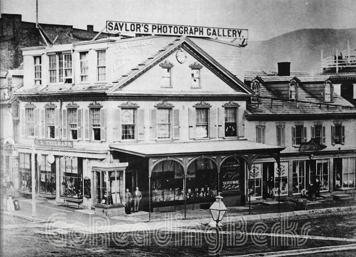 Southeast corner of Sixth and Penn in the 1890s