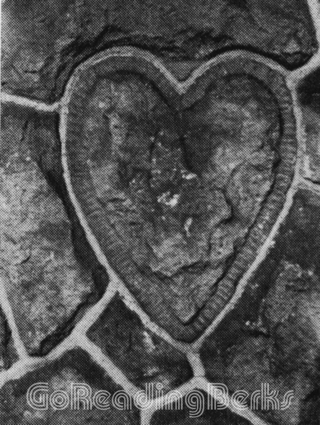 Stone Heart in Wall