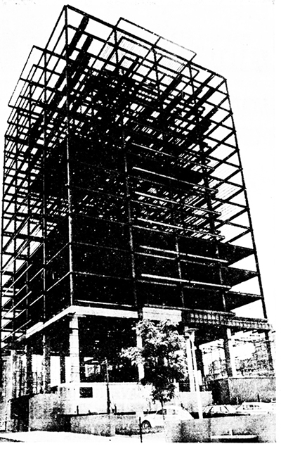 Washington Towers Construction Photo