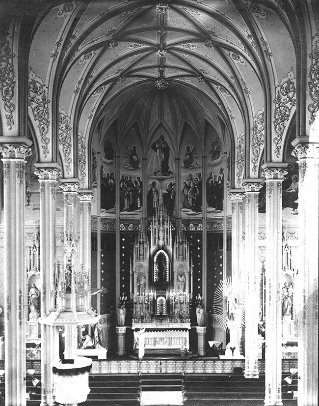 St. Mary's as it looked before 1938