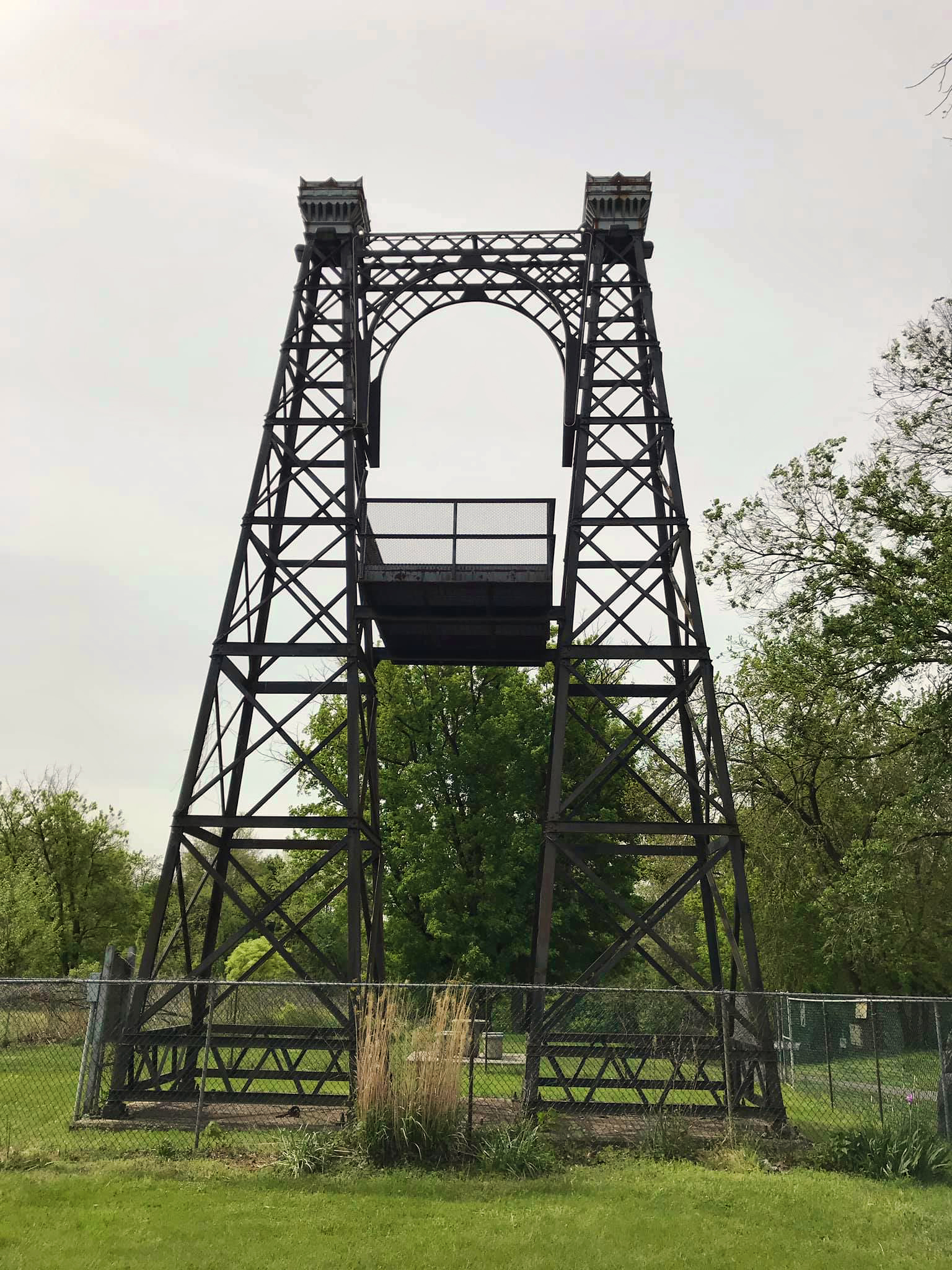 Philadelphia & Reading Railroad Swinging Bridge