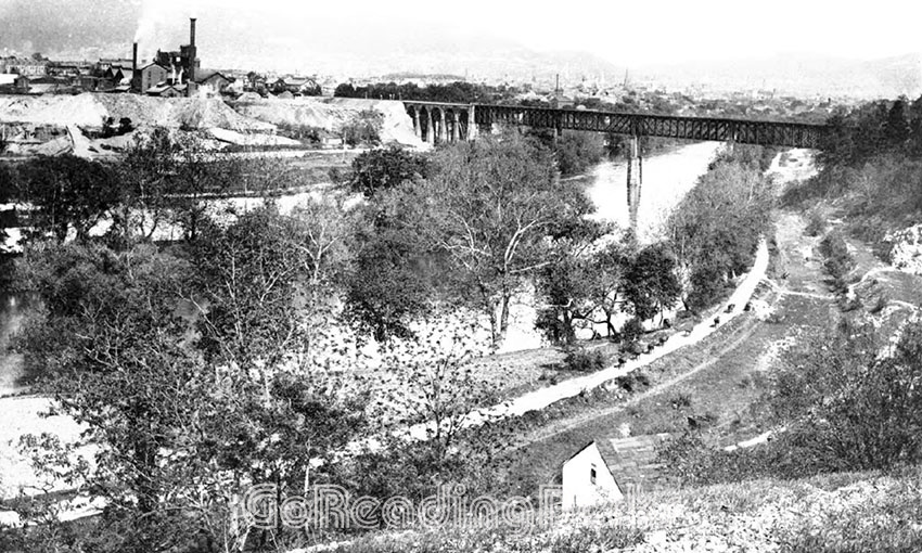 Lebanon Valley Railroad Bridge in 1897