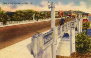 Penn Street Bridge looking east