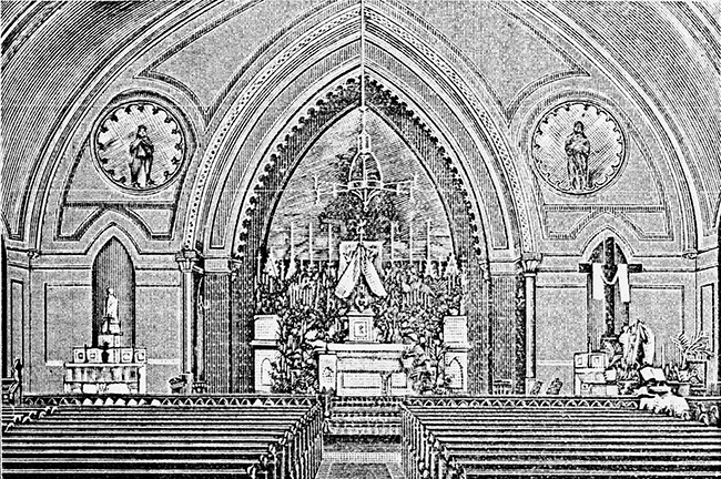 Sketch of Original Church