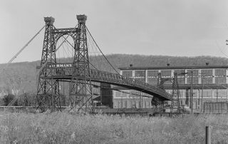 Philadelphia & Reading Railroad Swinging Bridge