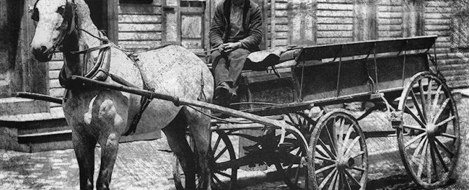 man Pretzel Co. Horse-Drawn Wagon