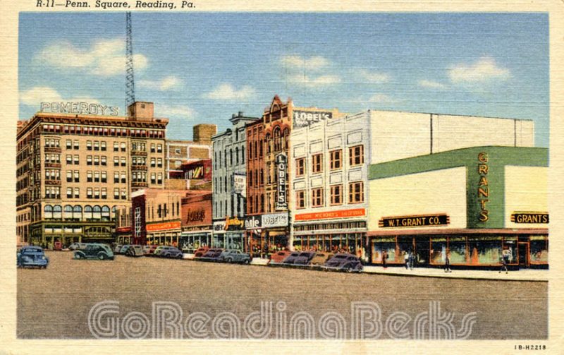 Modernization And Urban Renewal Of Penn Street, Reading, Pa 