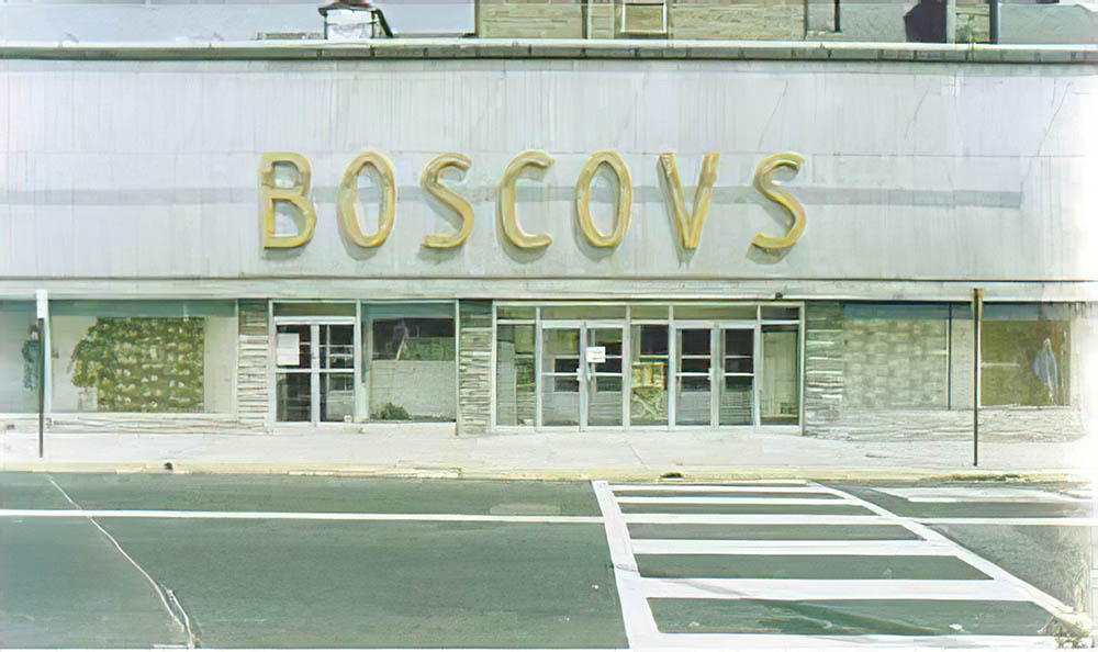 boscov store ninth street reading pike pa original department boscovs 1401 renovated below north