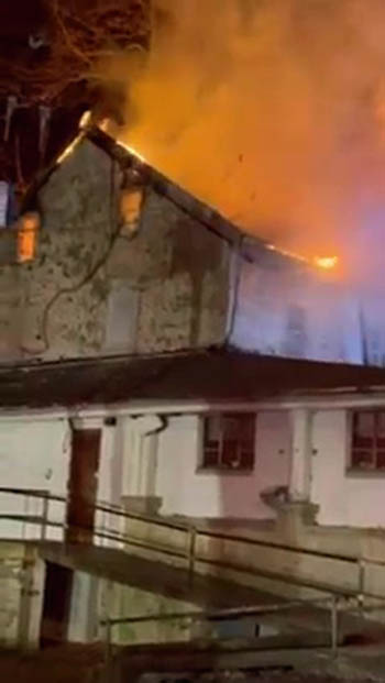 Mineral Spring Hotel Fire