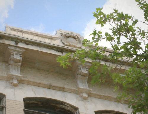 Beaux-Arts style façade of 431 Penn Street