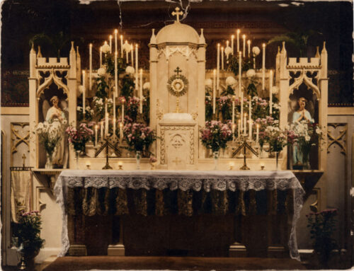The Altar That Graced Holy Guardian Angels Church