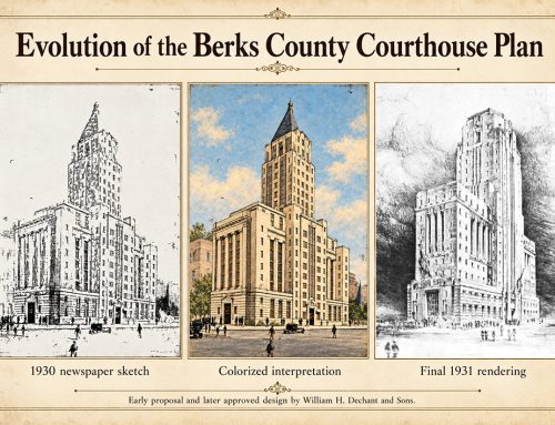 The Evolution of the Berks County Courthouse Plans